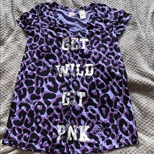 NWT Purple Cheetah Print T-Shirt